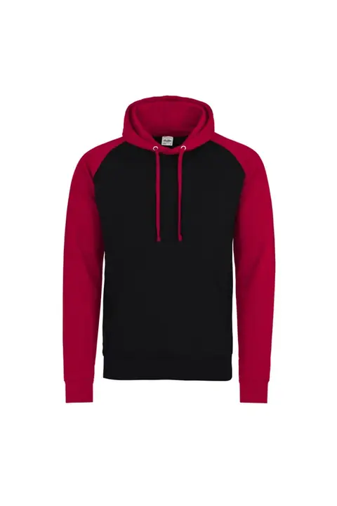 AWDis Just Hoods Baseball Hoodie