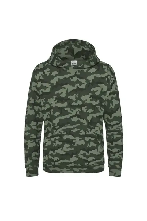AWDis Just Hoods Kids' Camo Hoodie