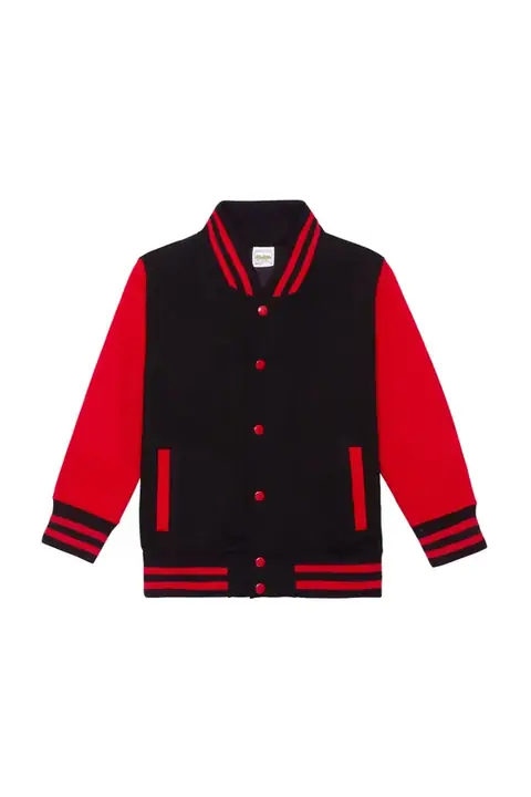 AWDis Just Hoods Kids' Varsity Jacket