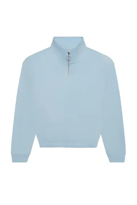 AWDis Just Hoods Women's Cropped 1/4 Zip Sweat