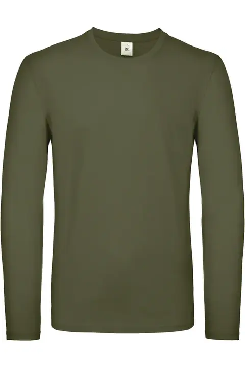 B&C #E150 Manga Larga Hombre