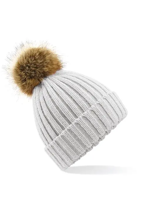 Beechfield B412 · Gorro con pompón Mujer