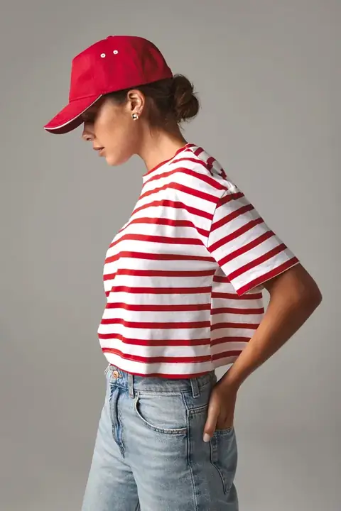 Beechfield Ultimate 5 Panel Contrast Sandwich Cap