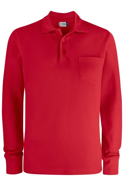 Clique Basic Polo Pocket L/S