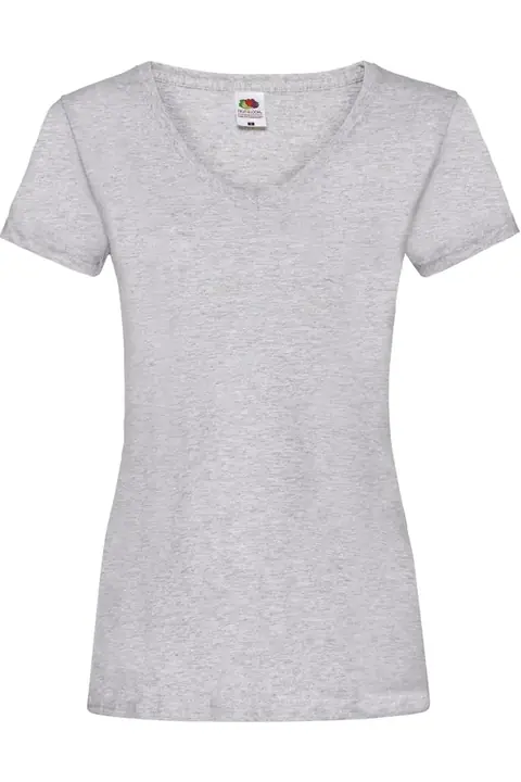 Fruit of the Loom Valueweight V-Neck Mujer