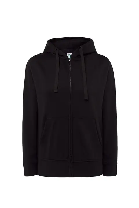 JHK Lady Full Zip Hooded Sweatshirt