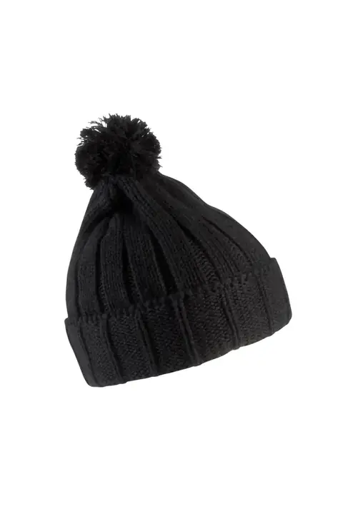 K-up KP519 · Gorro con pompón y dobladillo