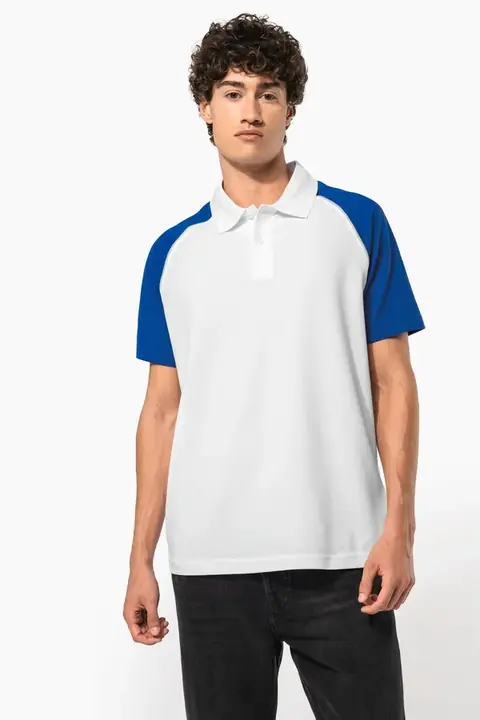 Kariban K226 · Polo baseball manga corta Hombre