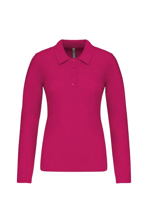 Kariban K257 · Polo piqué de manga larga Mujer