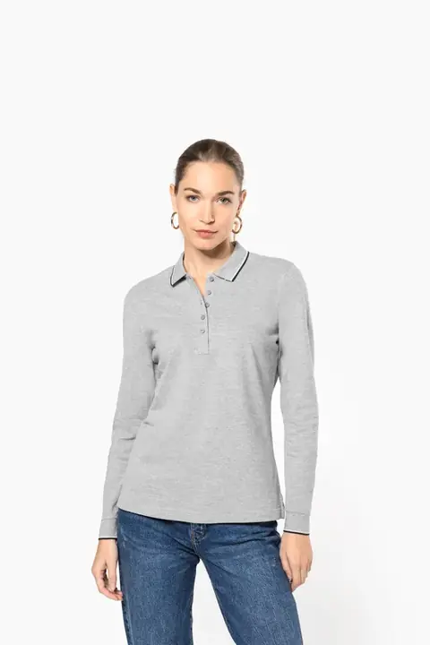 Kariban K281 · Polo piqué manga larga mujer