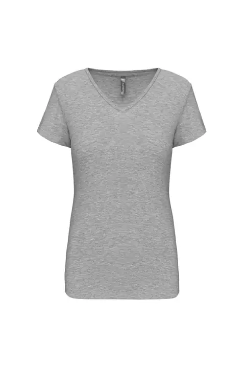 Kariban K3015 · Camiseta cuello de pico mujer