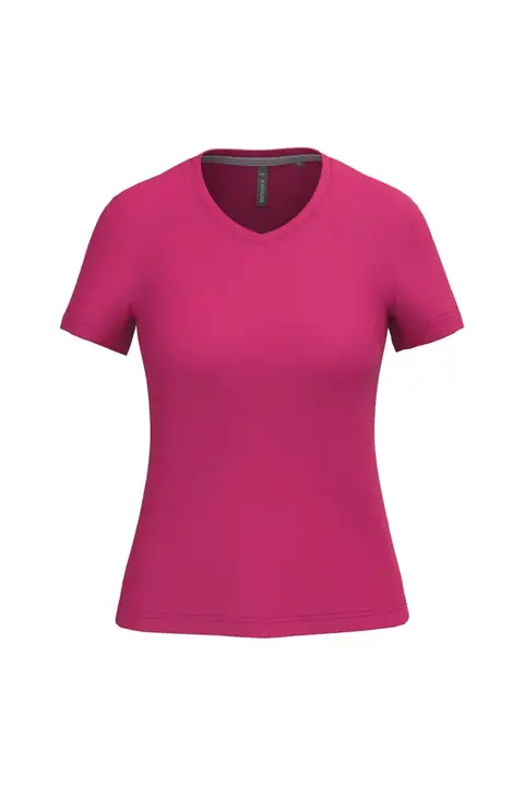 Kariban K381 · Camiseta cuello de pico mujer