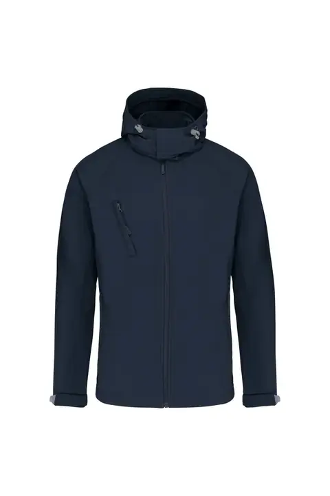 Kariban K413 · Chaqueta softshell con capucha extraíble Hombre