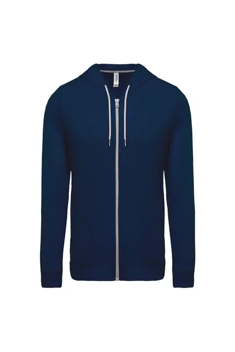 Kariban K438 · Sudadera ligera con capucha y cremallera