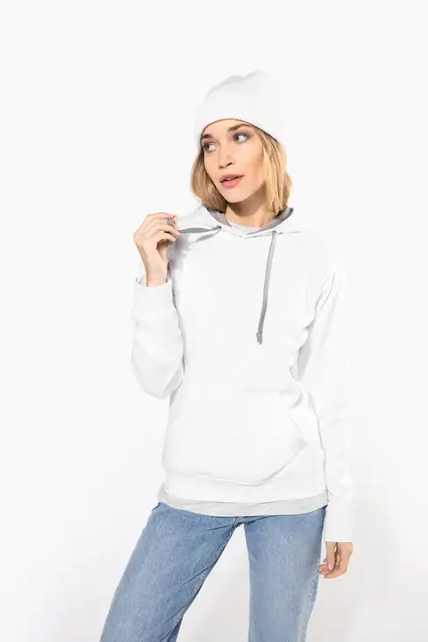 Kariban K465 · Sudadera con capucha contrastada Mujer