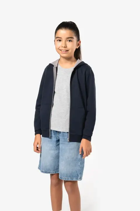 Kariban K486 · Sudadera con capucha y cremallera Niño