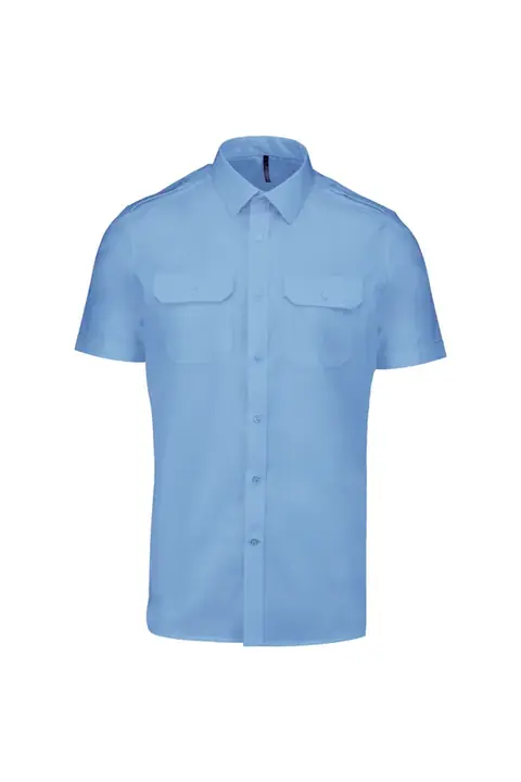 Kariban K503 · Camisa piloto manga corta Hombre