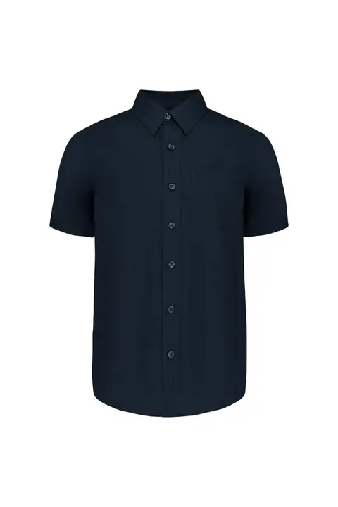 Kariban K520 · Camisa de popelina manga corta Niño