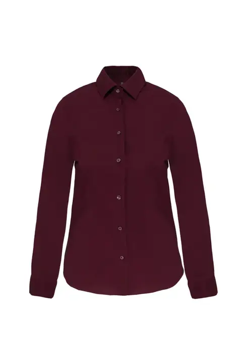 Kariban K530 · Camisa stretch manga larga Mujer