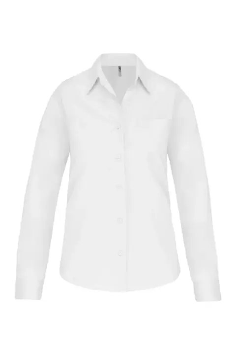 Kariban K542 · Camisa popelina manga larga Mujer
