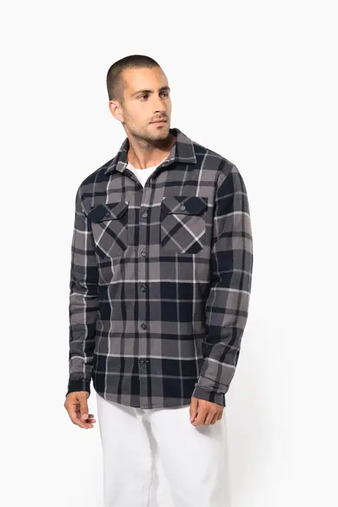 Kariban K579 · Sobrecamisa leñador con forro de sherpa