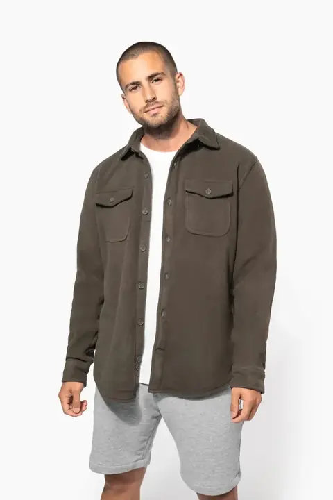 Kariban K582 · Sobrecamisa polar con forro sherpa Hombre
