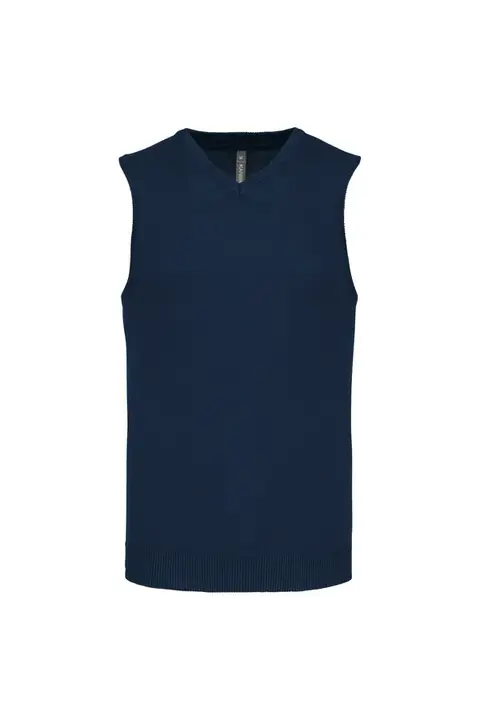 Kariban K969 · Chaleco de punto cuello de pico Hombre