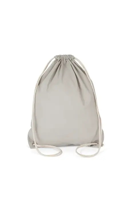 Kimood KI0125 · Mochila de algodón con cordones