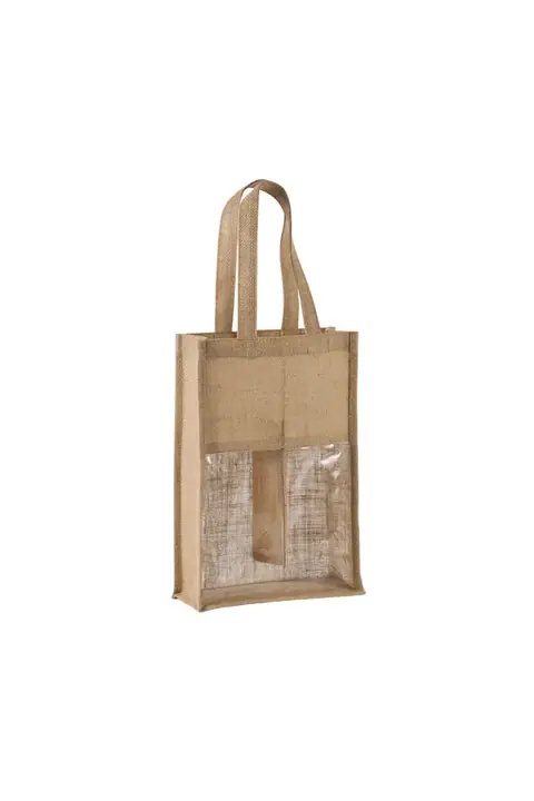 Kimood KI0268 · Bolsa de yute para botellas