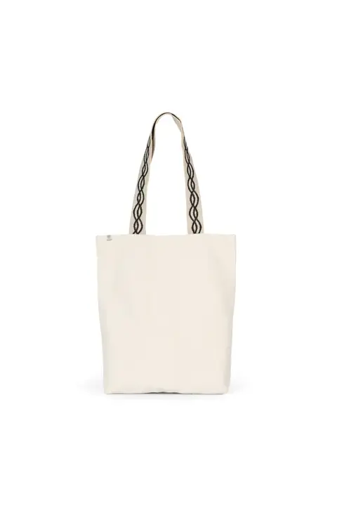 Kimood KI0279 · Bolsa shopper reciclada con fondo plano