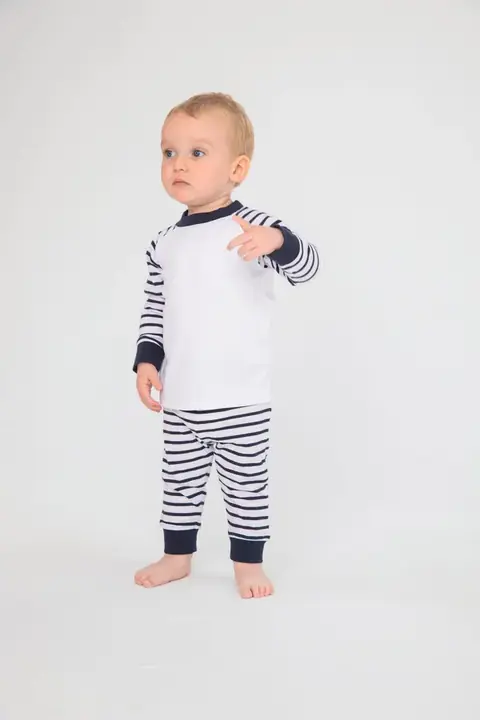 Larkwood LW072 · Pijama a rayas infantil