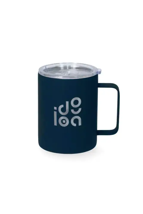 Makito Adelax · Taza térmica con acabado caucho