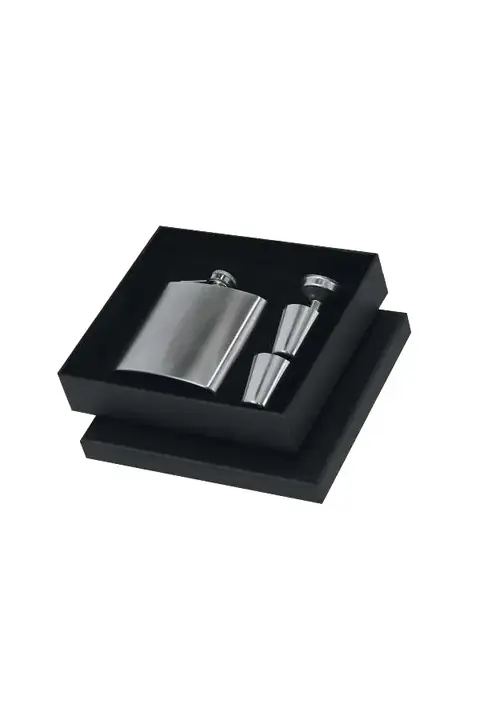 Makito Almaz · Set de petaca con accesorios