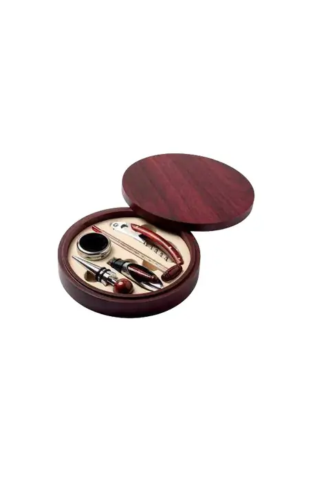 Makito Baco · Set de vino de madera