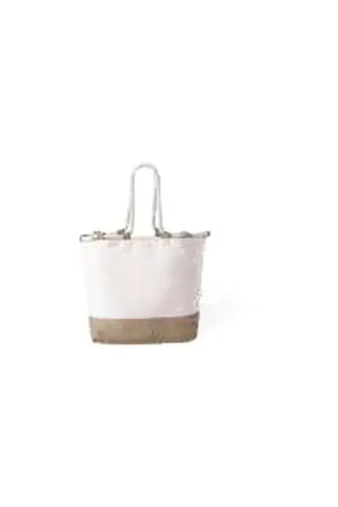 Makito Belesi · Bolsa de algodón y yute