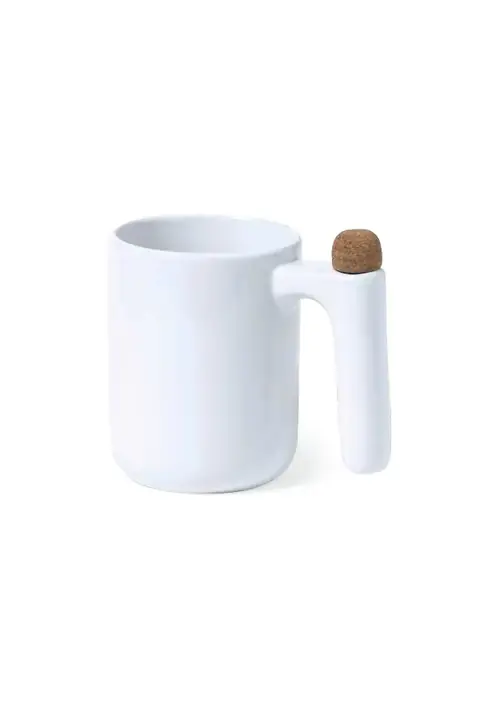 Makito Beverly · Taza de cerámica con agitador