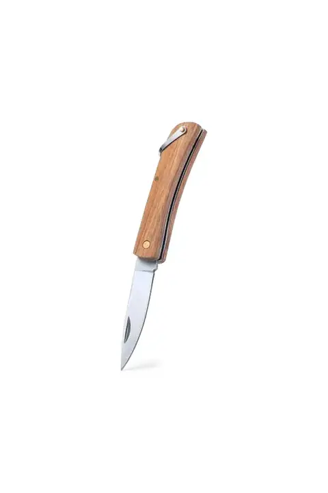 Makito Campaña · Navaja de madera