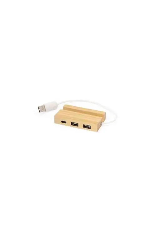 Makito Cirzo · Hub USB de bambú