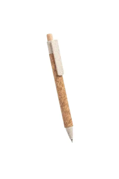 Makito Clover · Bolígrafo de corcho y caña de trigo
