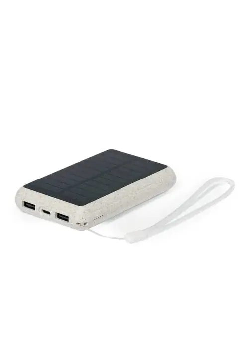 Makito Dawson · Power bank solar de caña de trigo