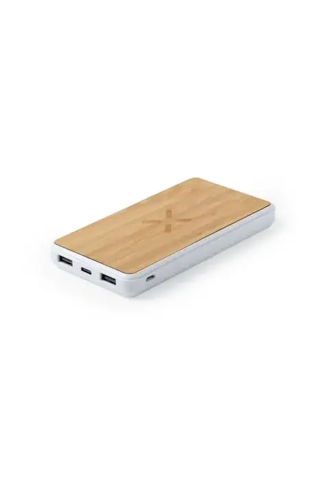 Makito Dickens · Power bank inalámbrico de bambú