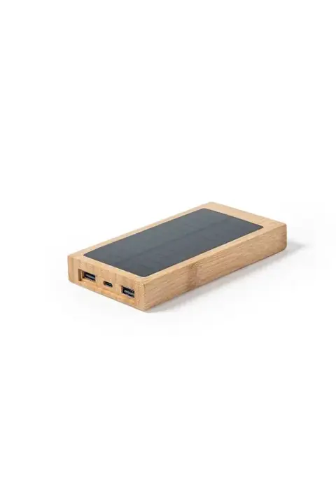 Makito Diuk · Power bank solar de bambú