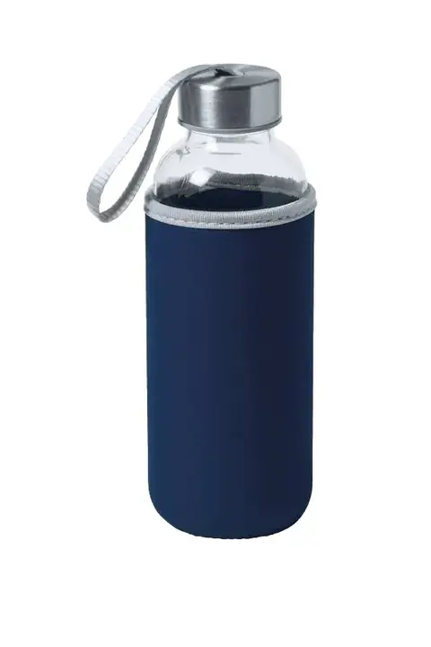 Makito Dokath · Bidón de cristal con funda