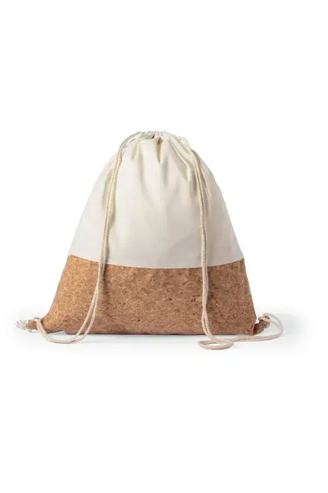 Makito Galsin · Mochila de algodón y corcho