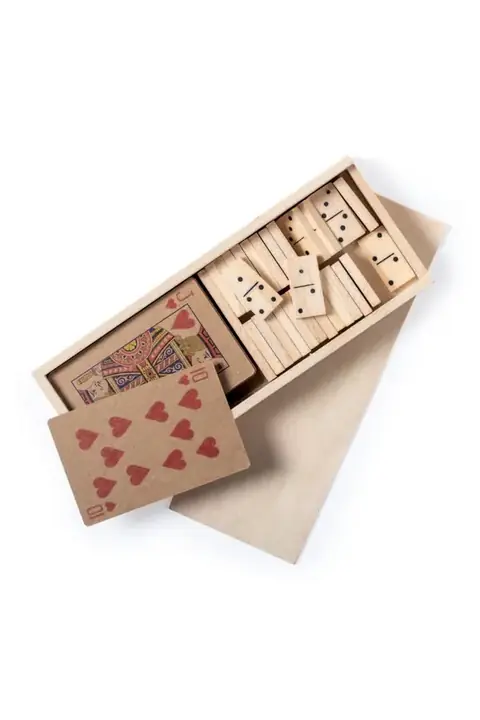 Makito Halin · Set de 2 juegos de madera