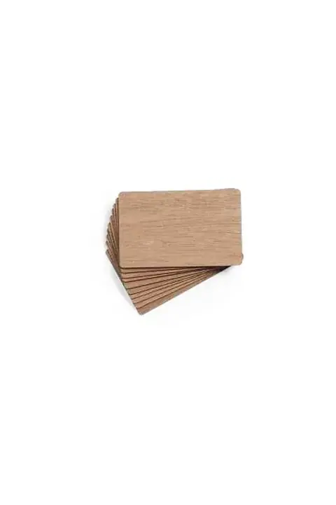 Makito Inary · Set de tarjetas de madera