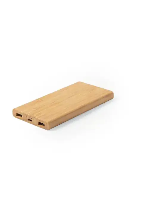 Makito Kalery · Power bank inalámbrico de bambú
