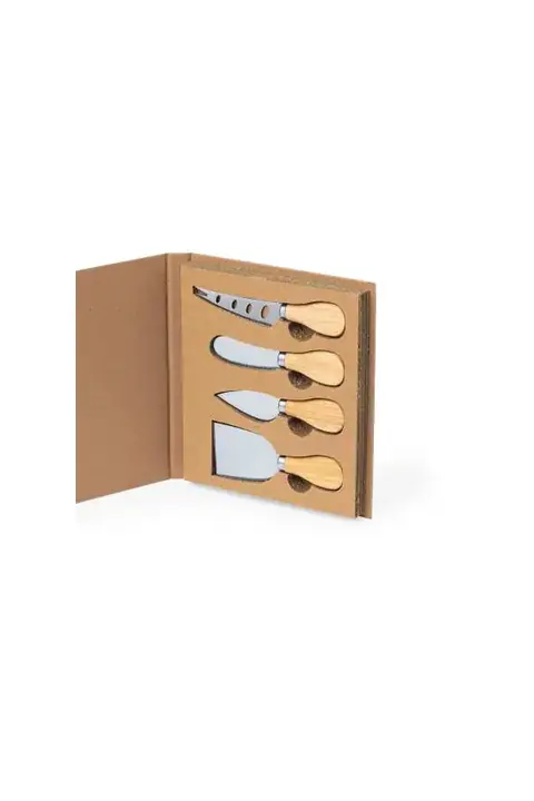 Makito Kubin · Set de quesos de madera