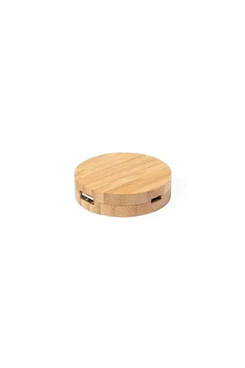 Makito Lasiar · Hub USB de bambú