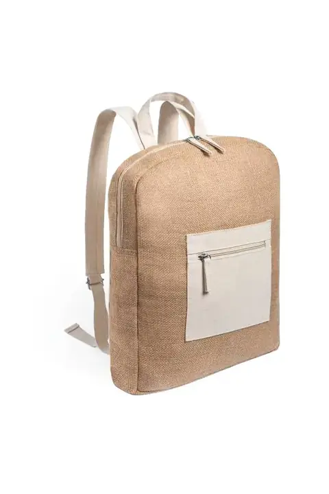 Makito Marnel · Mochila de yute y algodón
